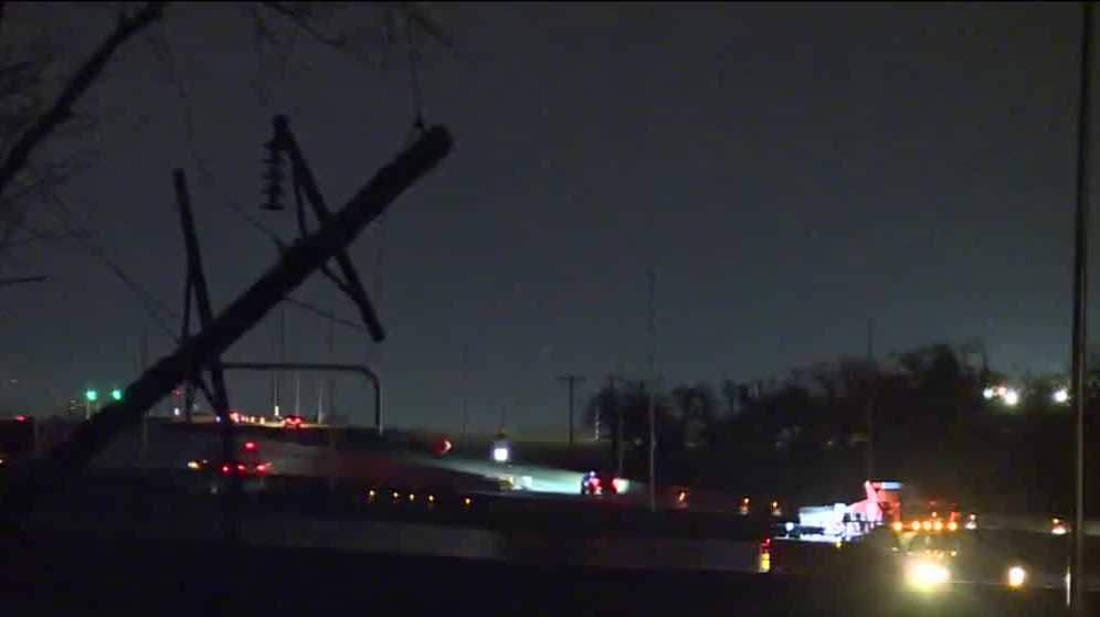 I-40 reopened after incident causes downed power line in OKC