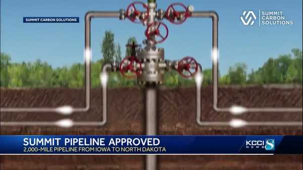 iowa approved a carbon pipeline through the state; what happens next?