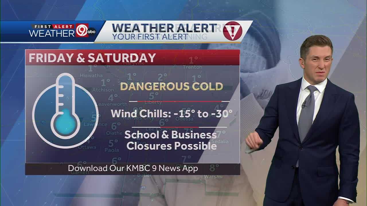 KANSAS CITY WEATHER: Dangerous Cold Lasts Through The Morning