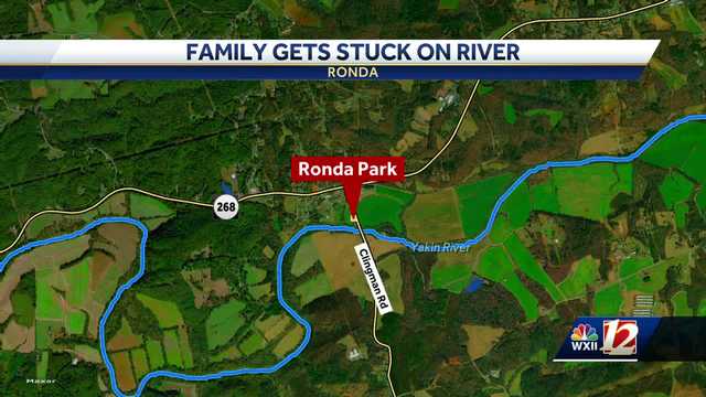 Family of 5 recovering after stuck overnight in Yadkin River - Vimarsana News