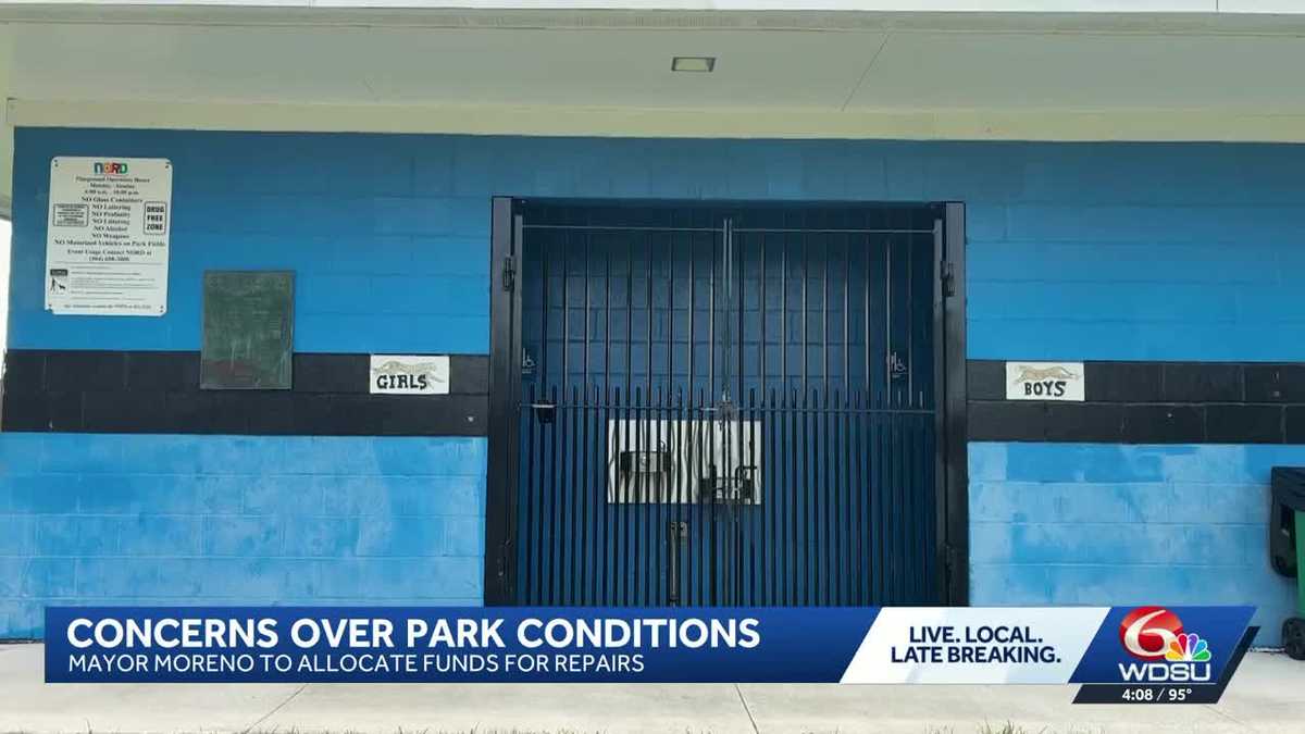 Mayor Helena Moreno tours NORD parks, playgrounds to evaluate conditions