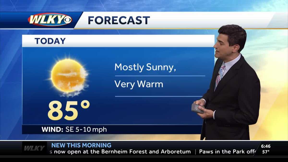 Another warm and dry Sunday before changes next week