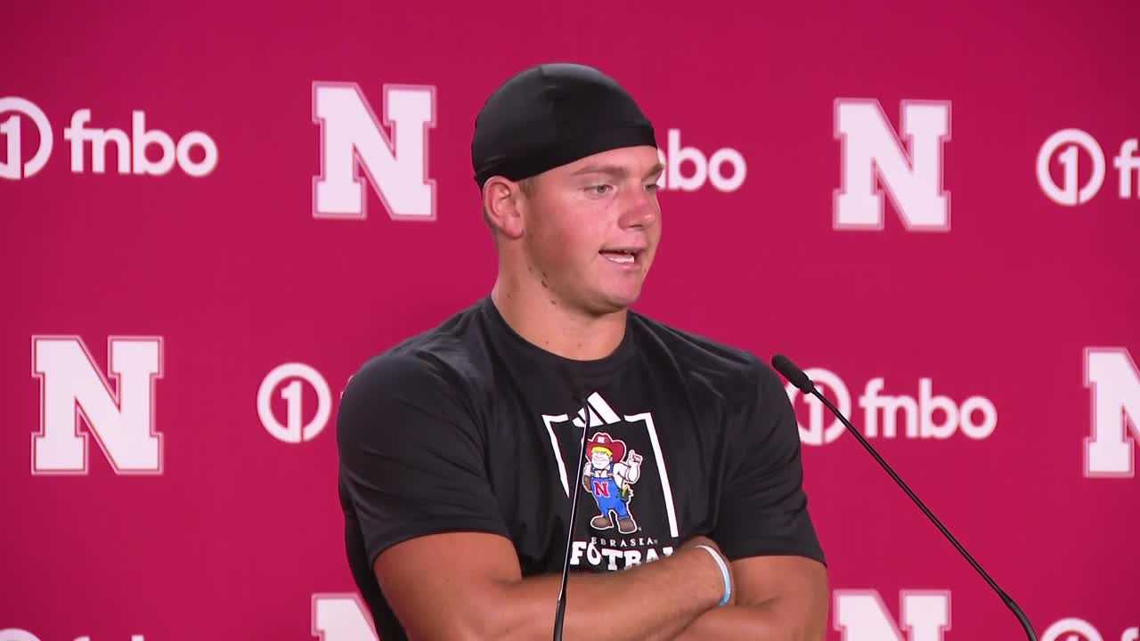 Nebraska football players discuss offseason prep, schemes in fall camp