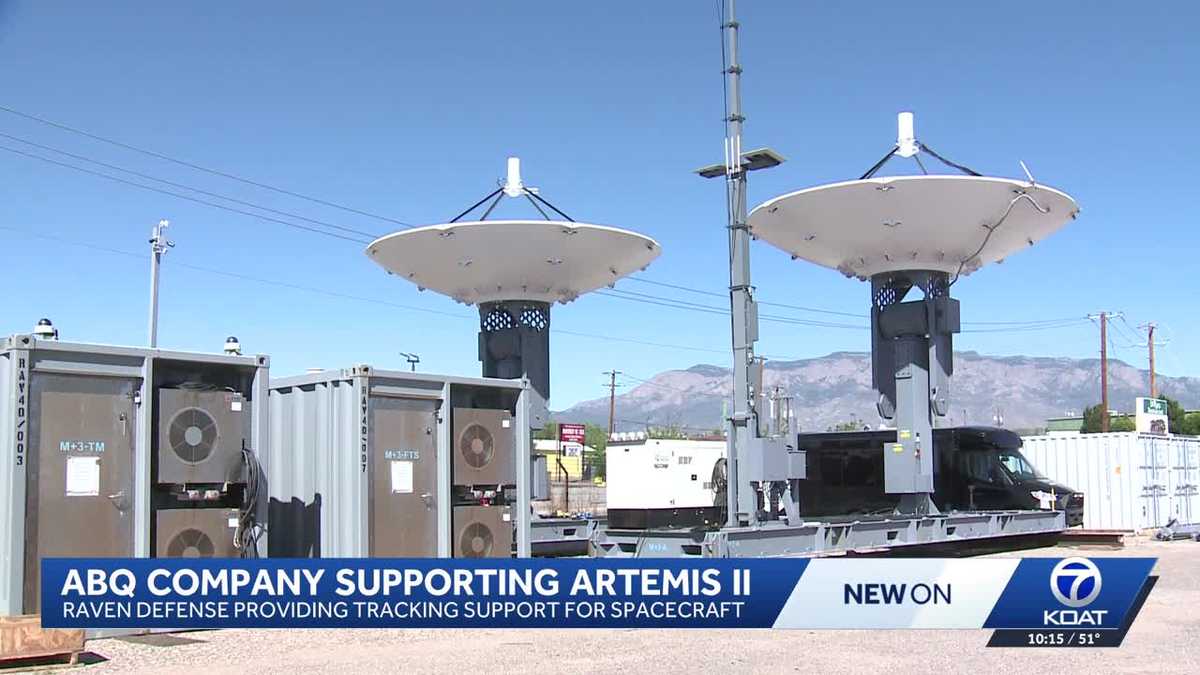 Albuquerque company helps track NASA's Artemis II mission