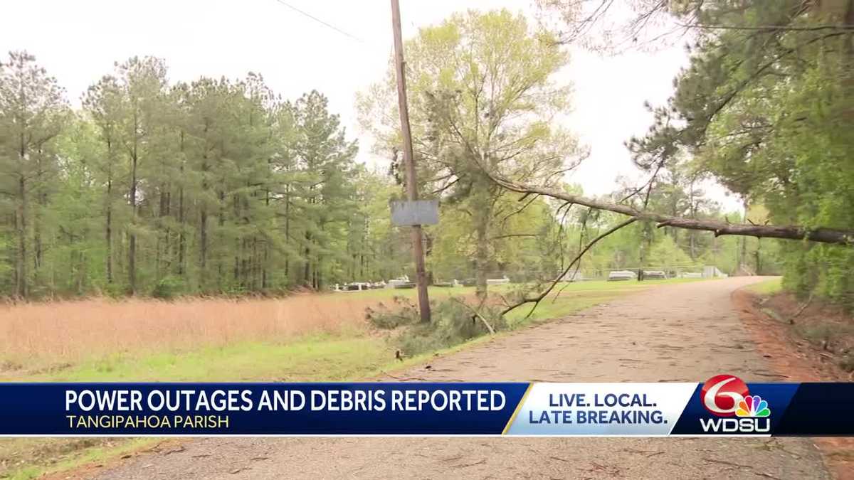 Power outages, fallen trees, and downed power lines all over Tangipahoa ...