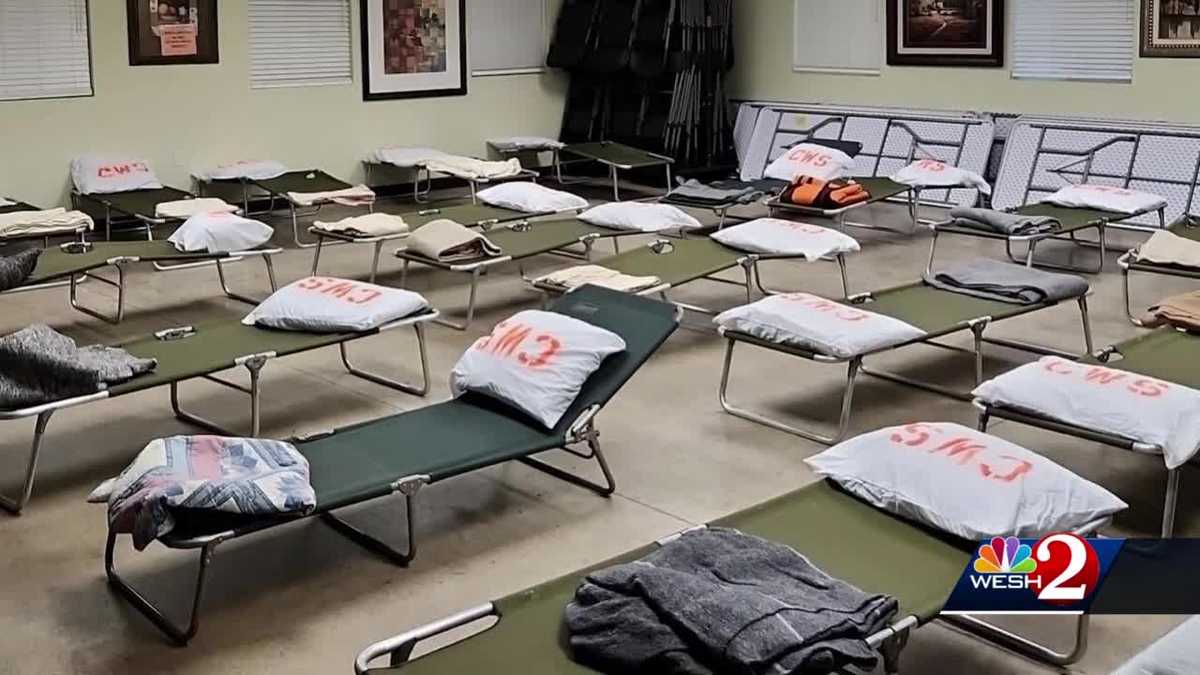 Cold weather shelters open in Volusia, Flagler counties