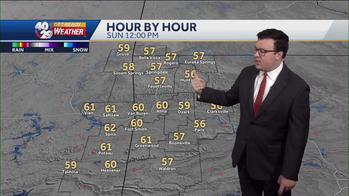 Warm and Sunny Conditions This Weekend