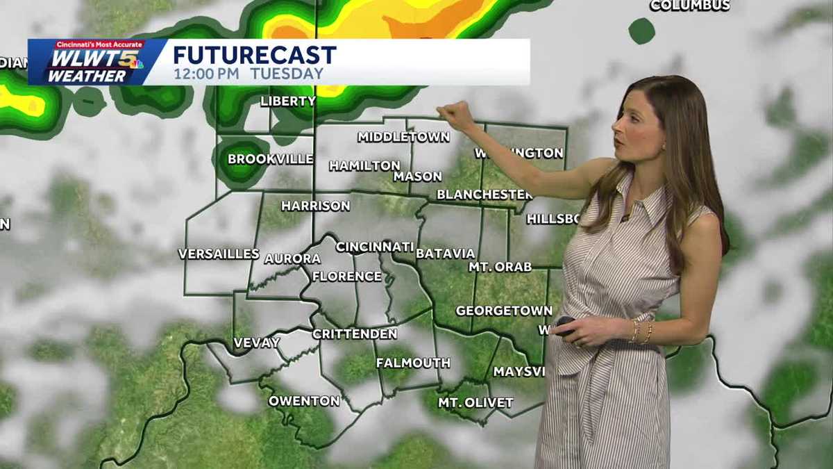 Near record warmth and increasing rain chances for Cincinnati this week
