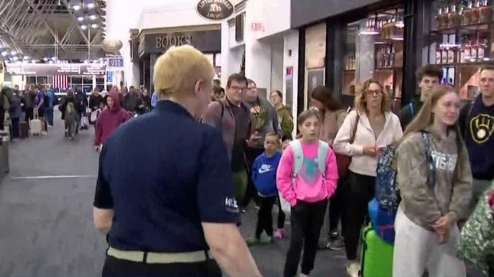 Spring break travel peaks at Milwaukee's Mitchell International Airport