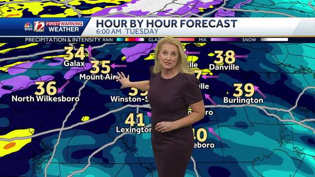 North Carolina Tuesday: Rain, wind, flooding, severe storms risks - Vimarsana News