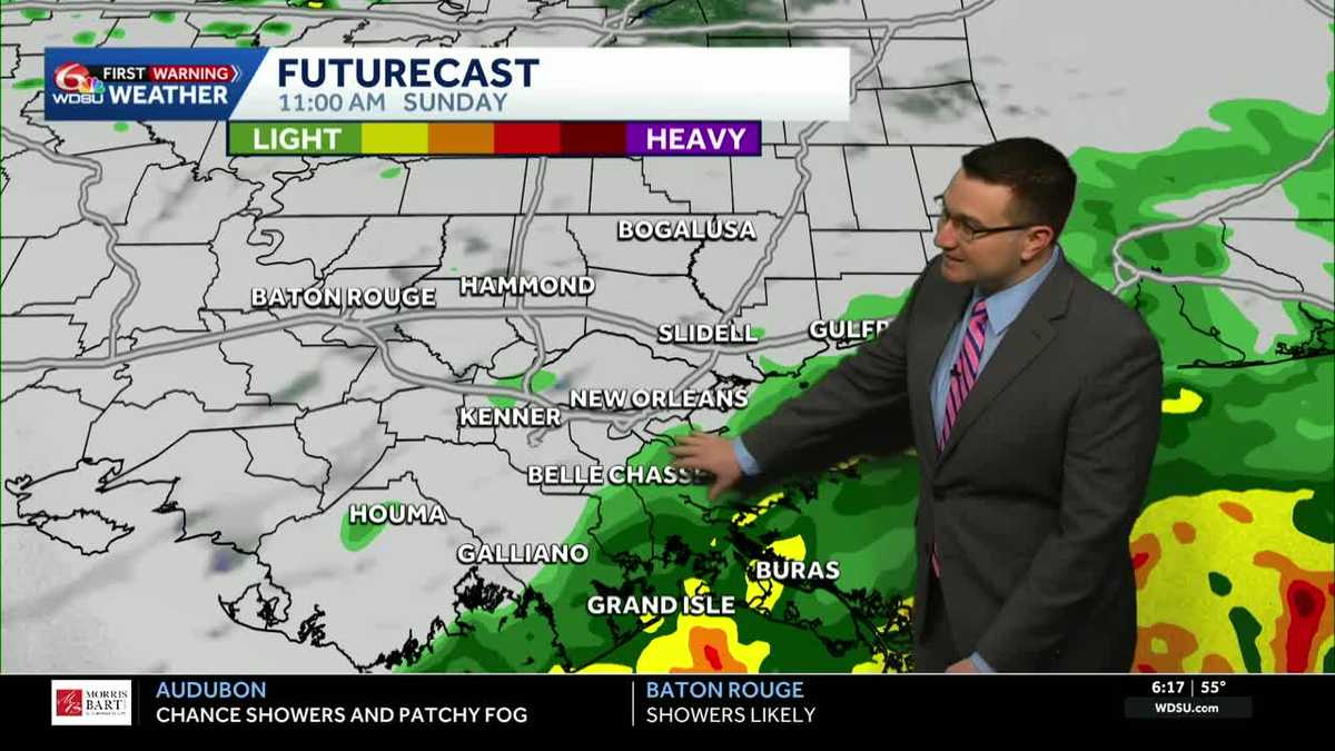 Drier weather will be on the way