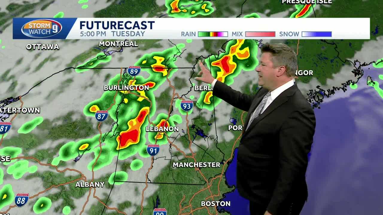 Video: Strong thunderstorms possible Tuesday afternoon, evening