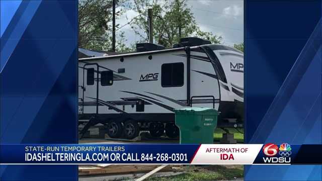 Louisiana expecting rollout of trailers to Ida victims to increase in speed - Vimarsana News