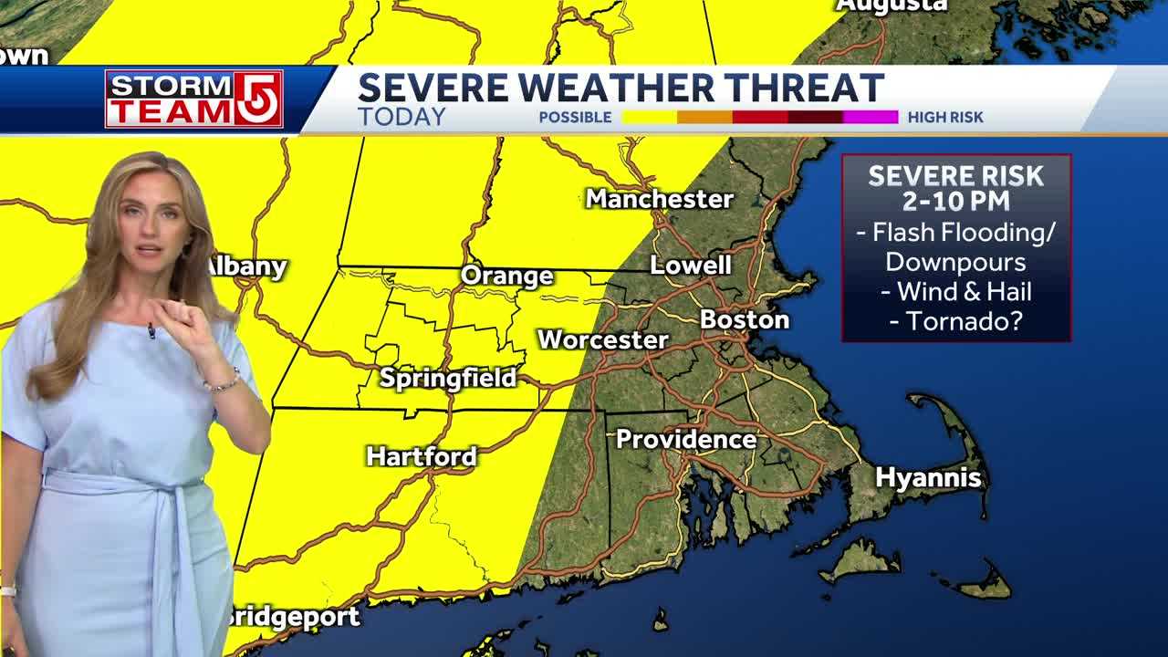 Thunderstorms Could Turn Severe, Bring Flooding Risk To Mass. - News 413