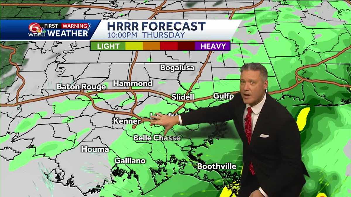 New Orleans rain forecast how much rain will I get flood risk