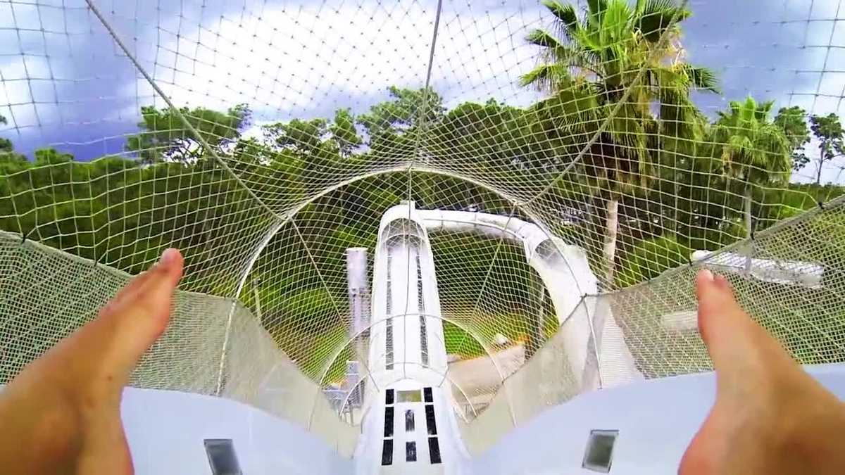POV video Crush 'n' Gusher at Typhoon Lagoon