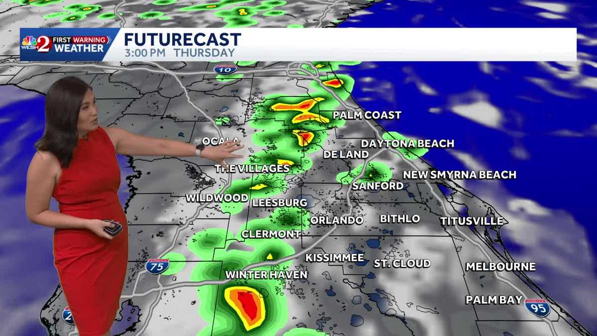 Dangerously Hot With Storms Today