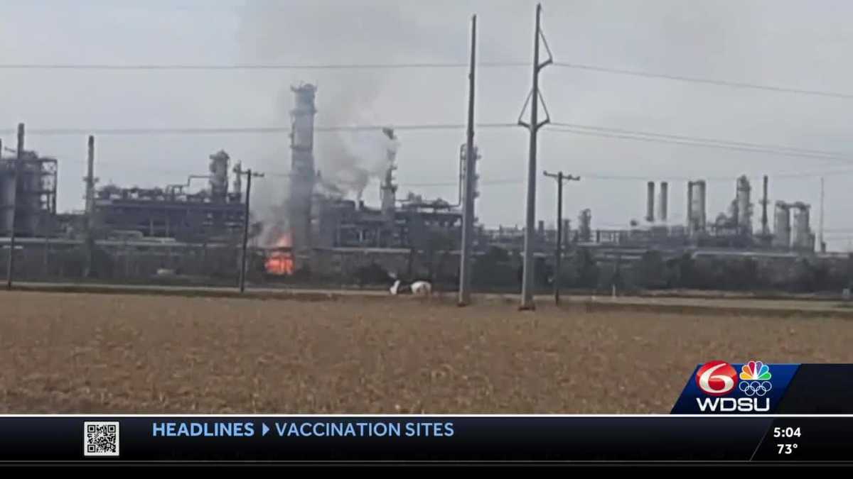 Six injured in Marathon plant fire in Garyville