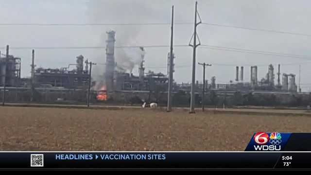 Six injured in Marathon plant fire in Garyville - Vimarsana News