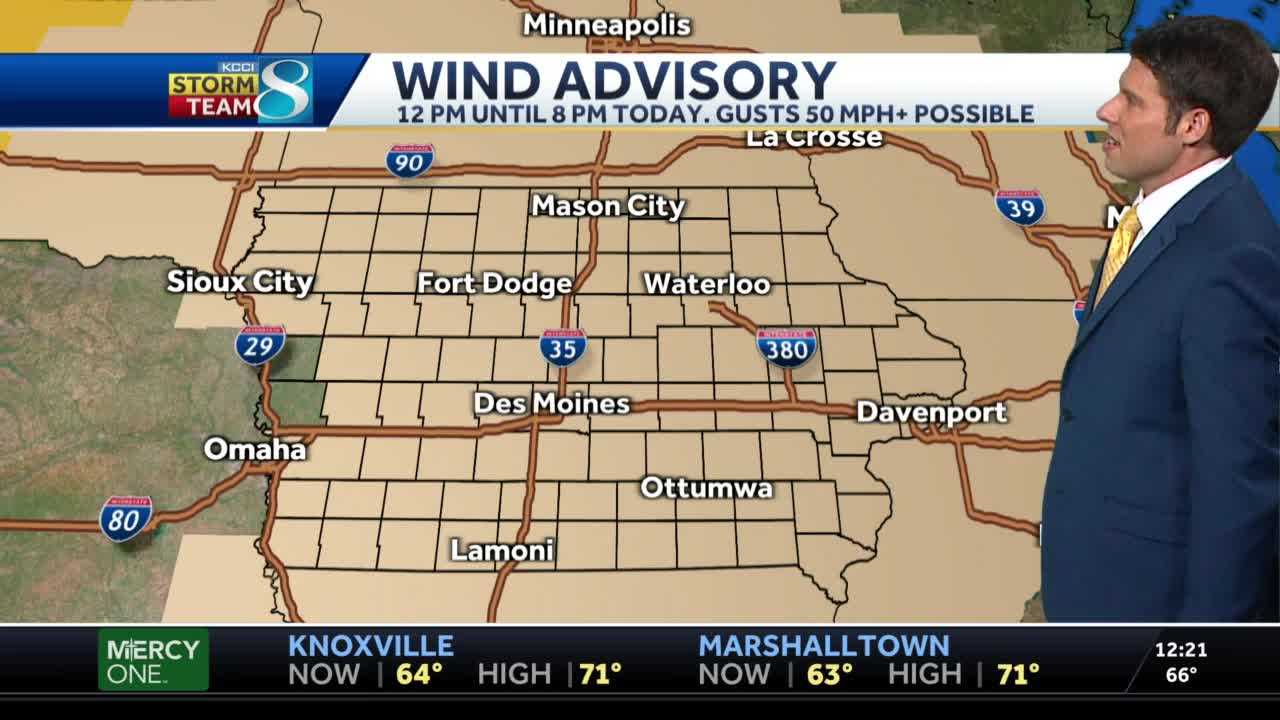 Wind Advisory In Place With 50 Mph Gusts Possible