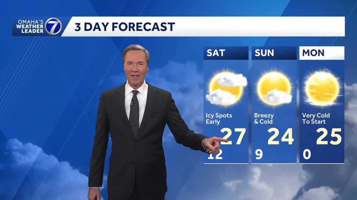 Cold weather ahead for Omaha area tonight and Saturday - KETV