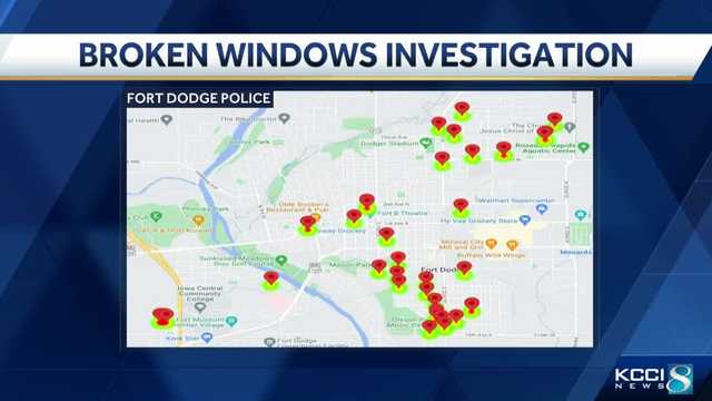 Fort Dodge police receive dozens of reports of broken windows - Vimarsana News