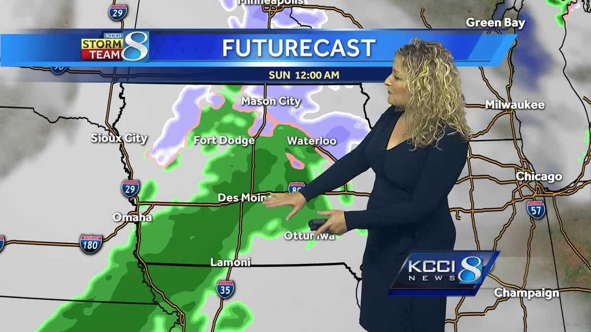 Videocast: Mix of rain and snow on the way tonight