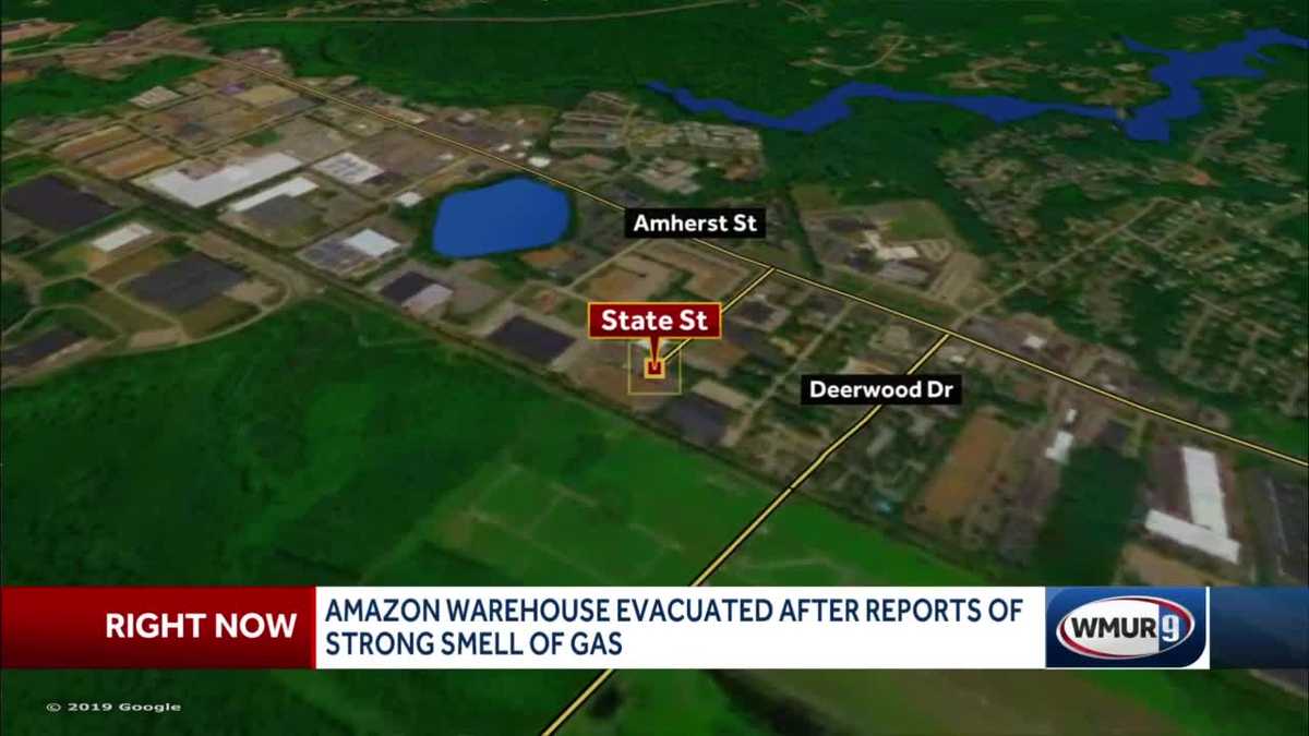 Amazon warehouse in Nashua briefly evacuated due to odor of gas