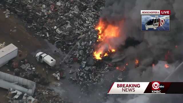 Kansas City, Kansas scrap metal plant fire air quality questions - Vimarsana News