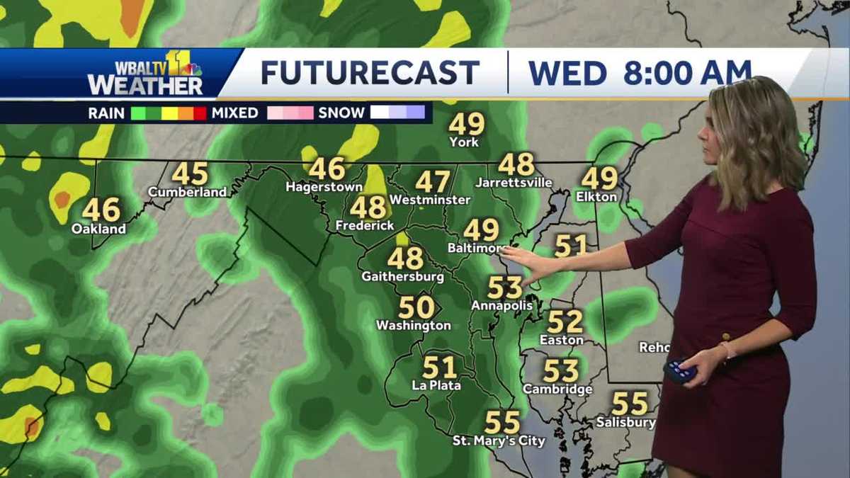 Dry and chilly today as a windy Wednesday ahead