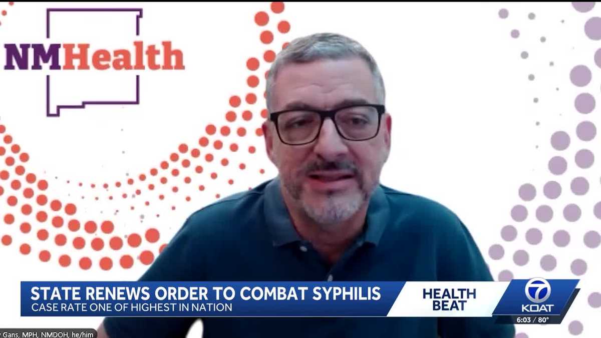 New Mexico renews order to combat syphilis