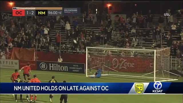 NM United takes down Orange County SC for fourth straight win - Vimarsana News