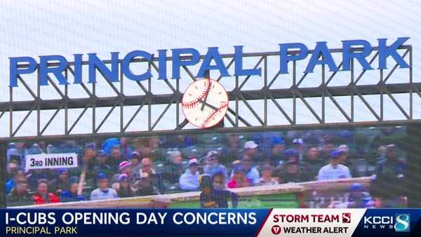 iowa cubs keeping an eye on opening day weather