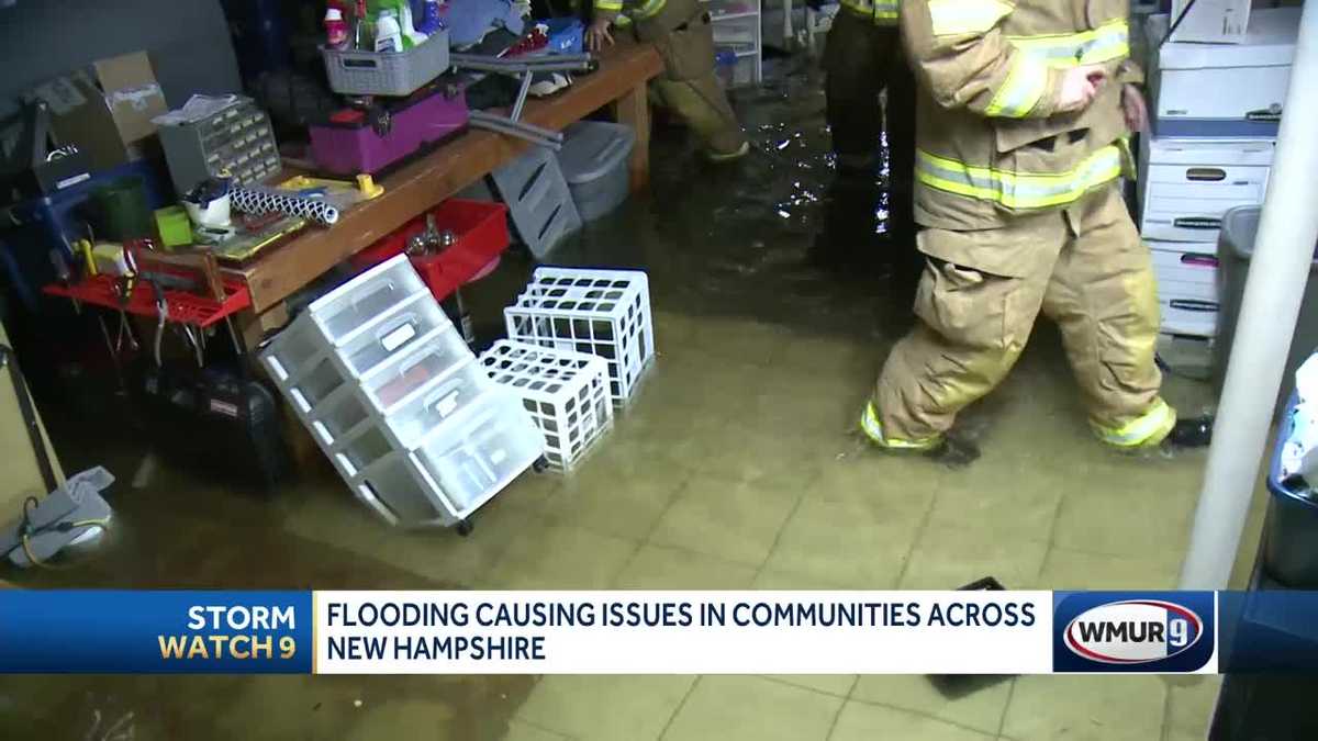 Flooding causing issues in communities across New Hampshire