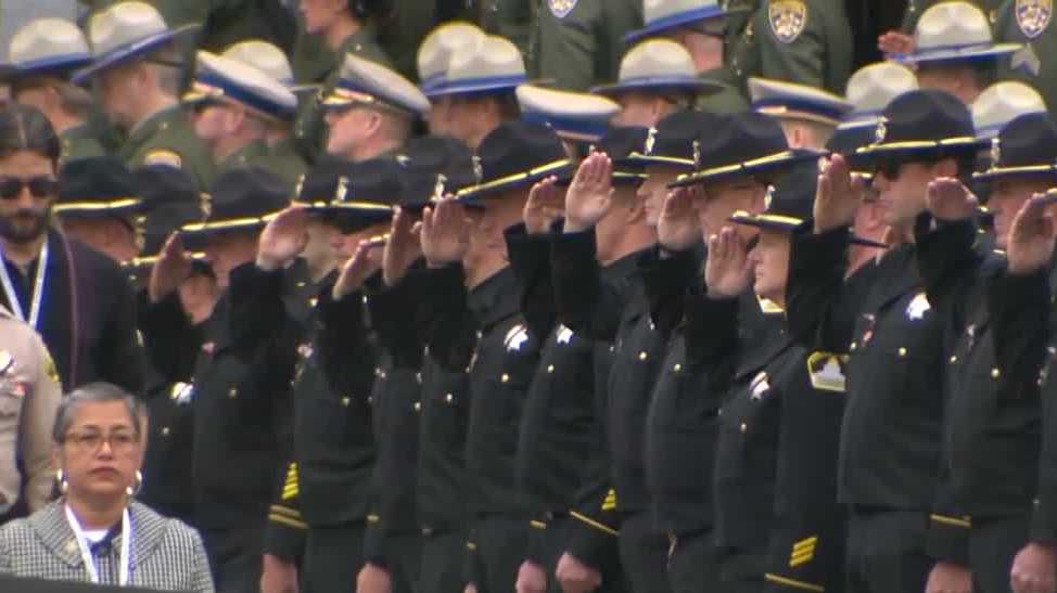 California honors fallen officers in statewide memorial ceremony KCRA 1 HR
