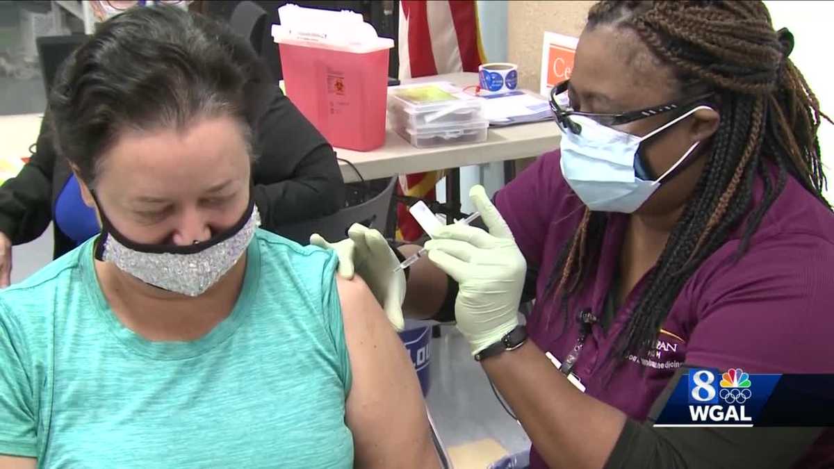 Vaccine clinic in York sees big turnout
