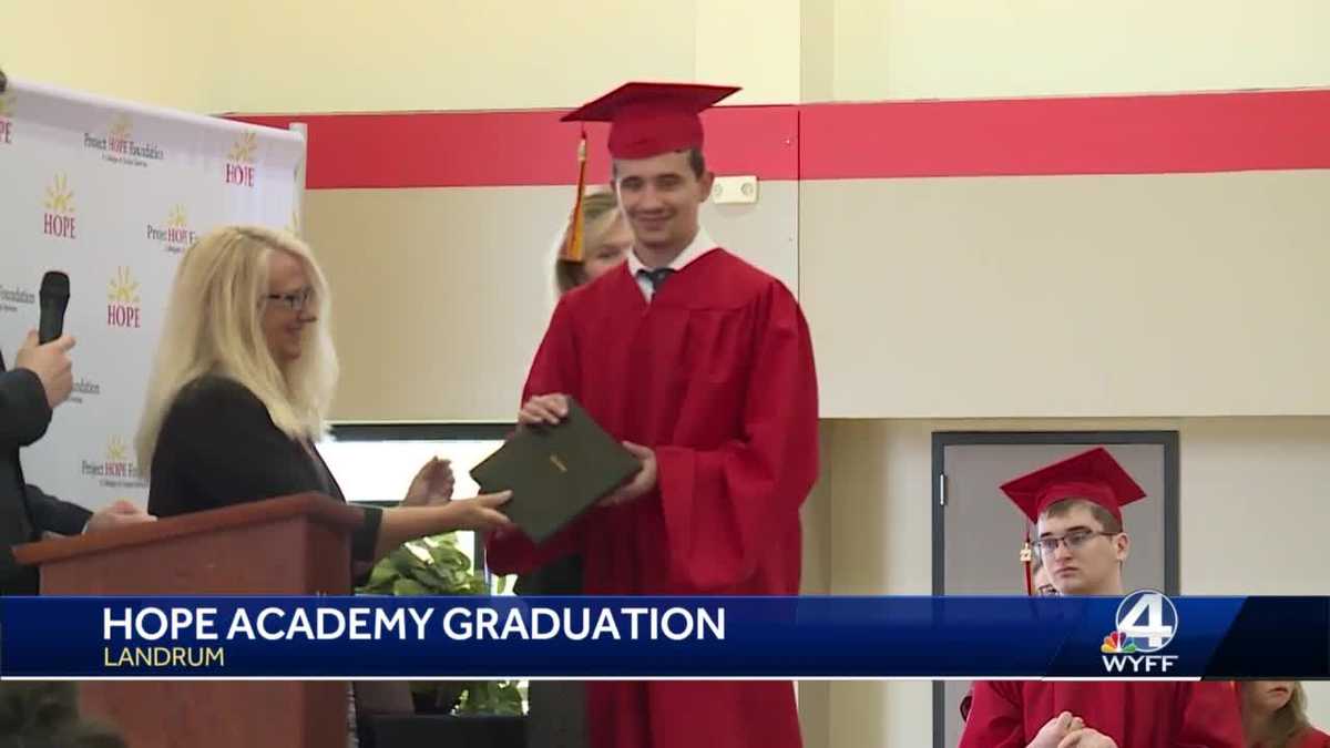 Project Hope celebrates students graduating from Hope Academy - WYFF