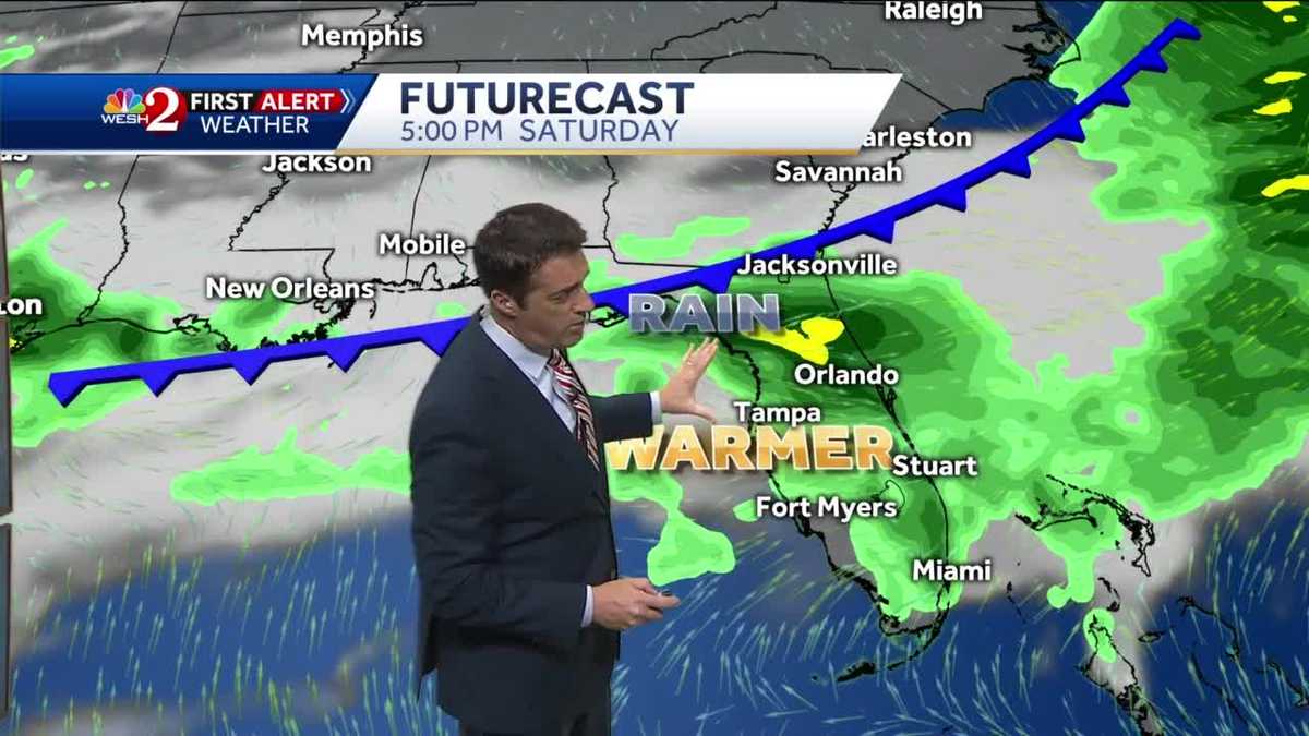 Saturday may bring severe storms to Central Florida