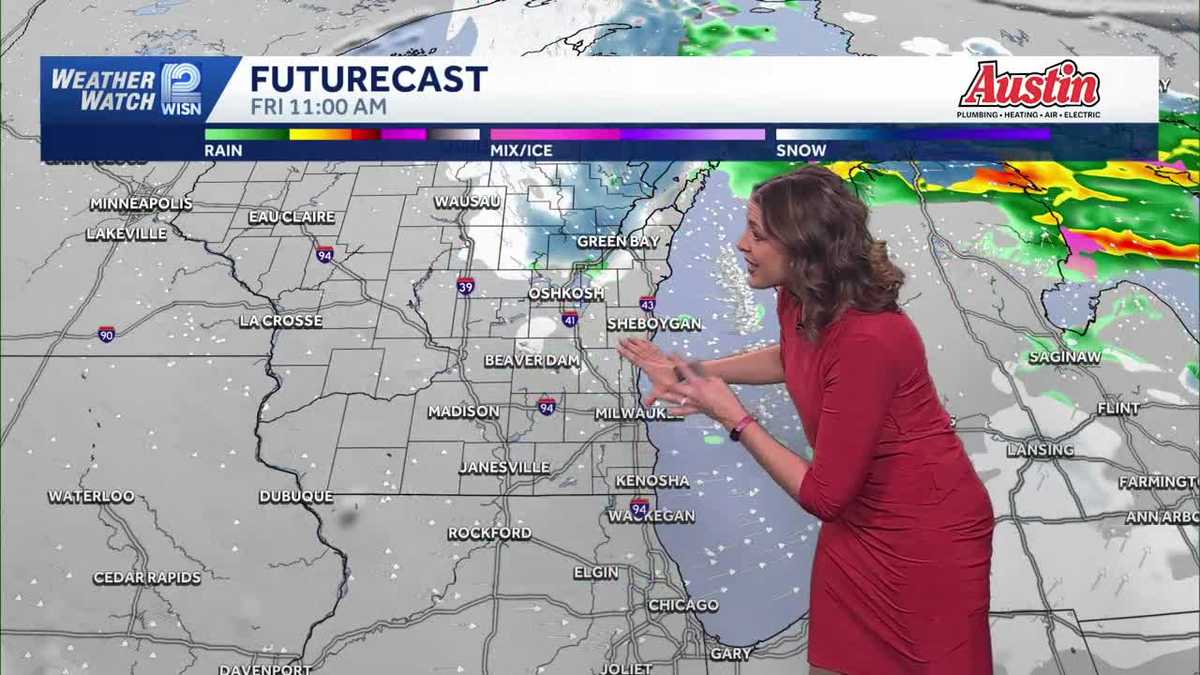 Rain, Slush, and Wind Friday for SE Wisconsin