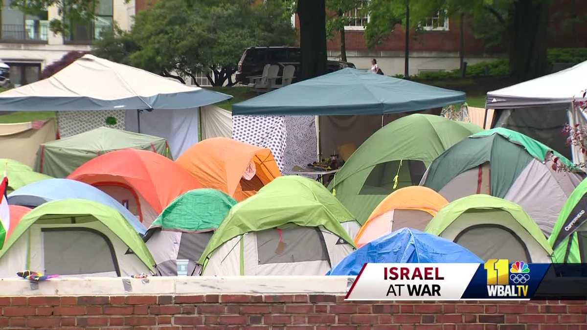 Johns Hopkins University, protesters work to reach resolution