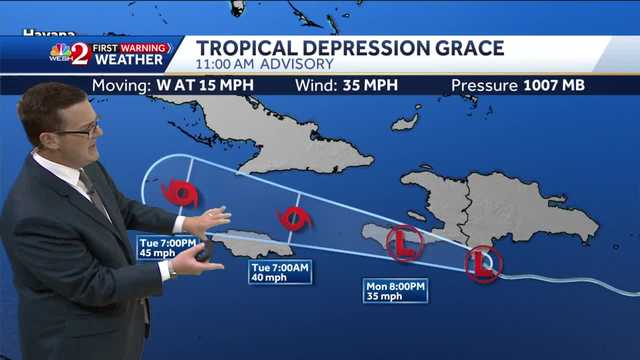 Tropical Storm Grace bringing heavy rainfall, flash flooding to Puerto Rico Sunday - Vimarsana News