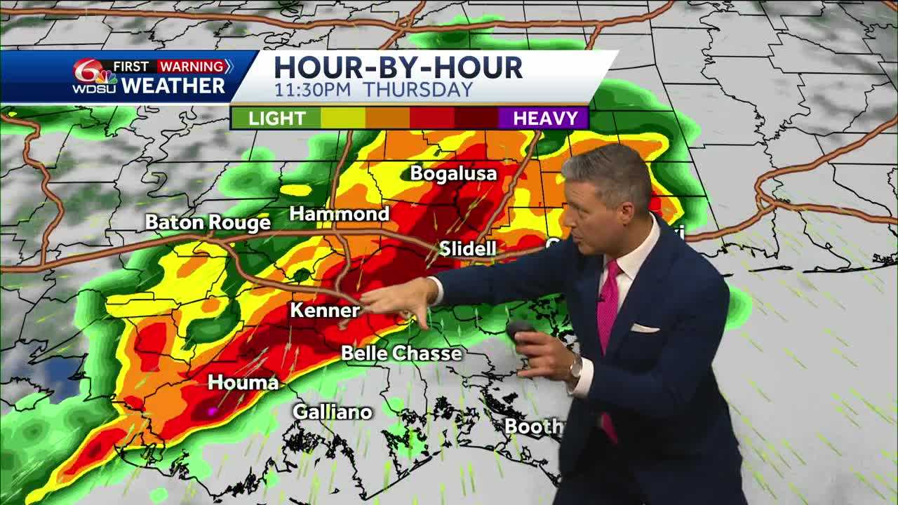 New Orleans Louisiana weather forecast chance of tornadoes flood - Vimarsana News