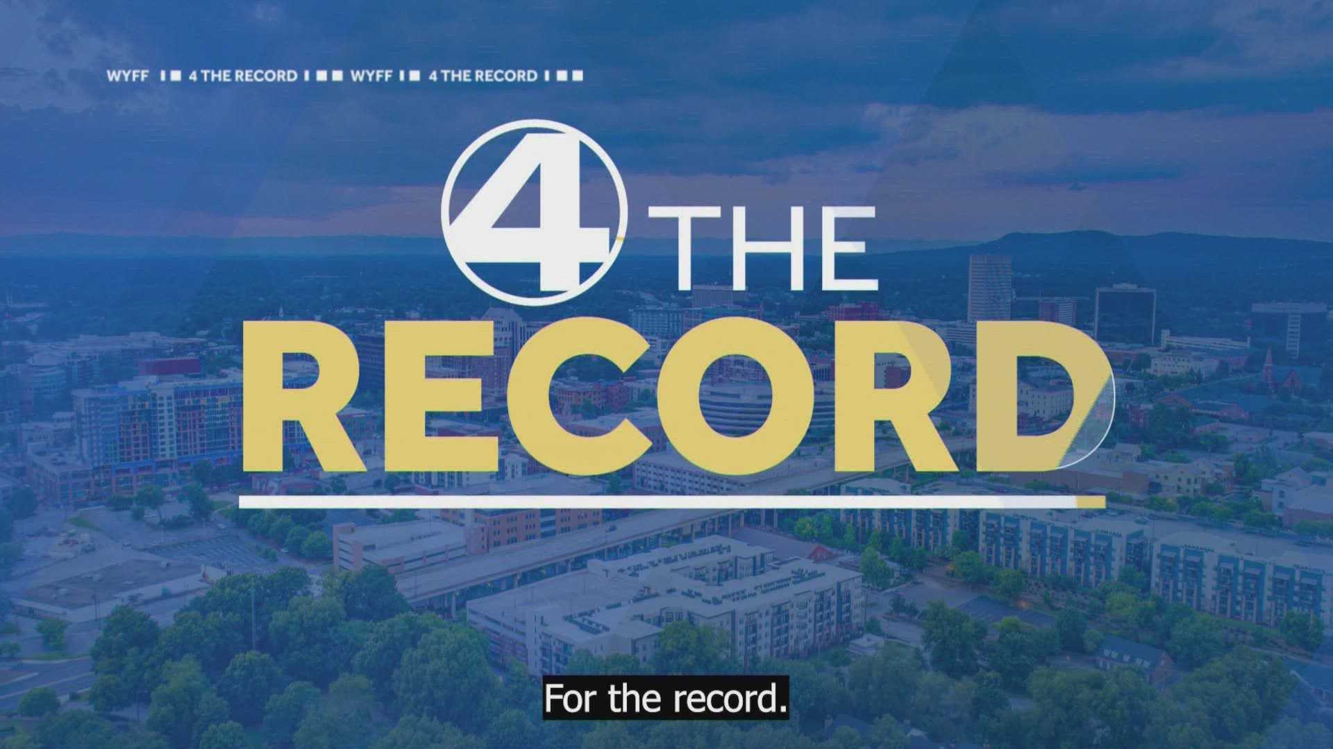 4 The Record: South Carolina 250