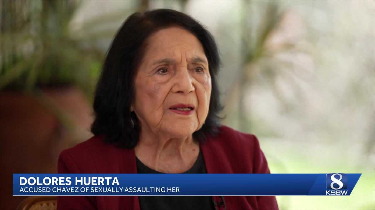 Dolores Huerta speaks out on allegations Cesar Chavez raped her and fathered 2 children