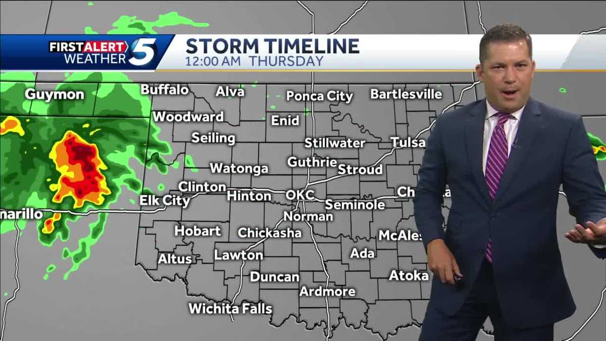 Severe storms possible tonight