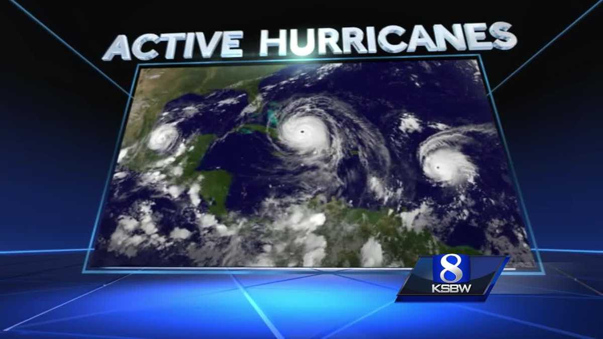3 hurricanes swirl in Atlantic, powerful earthquake rocks Mexico