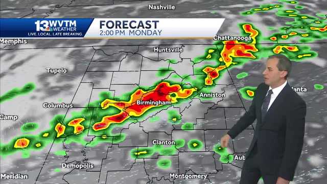 Impact Weather Monday, scattered strong storms and blazing heat - Vimarsana News