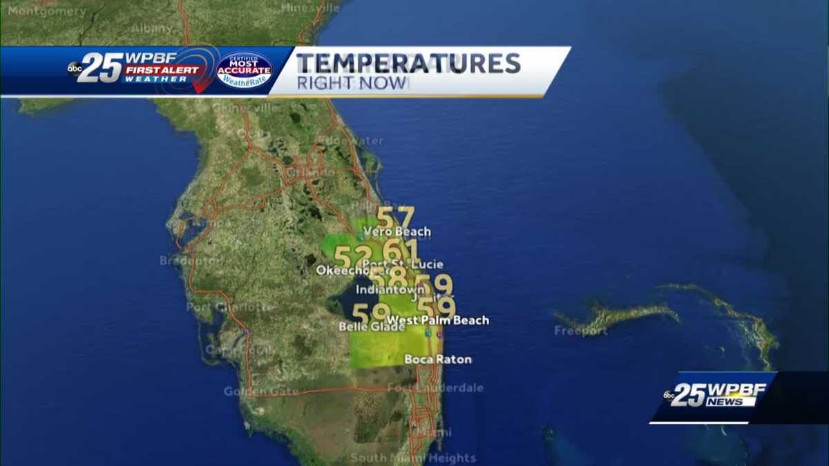 Sunny, Cool For South Florida