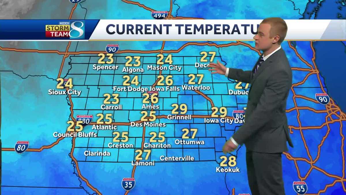 Week starts with stubborn cold, then big changes