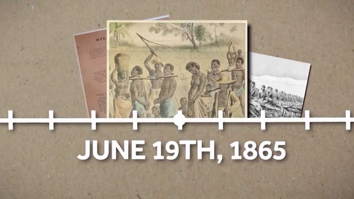 Juneteenth marks delayed freedom in 1865 